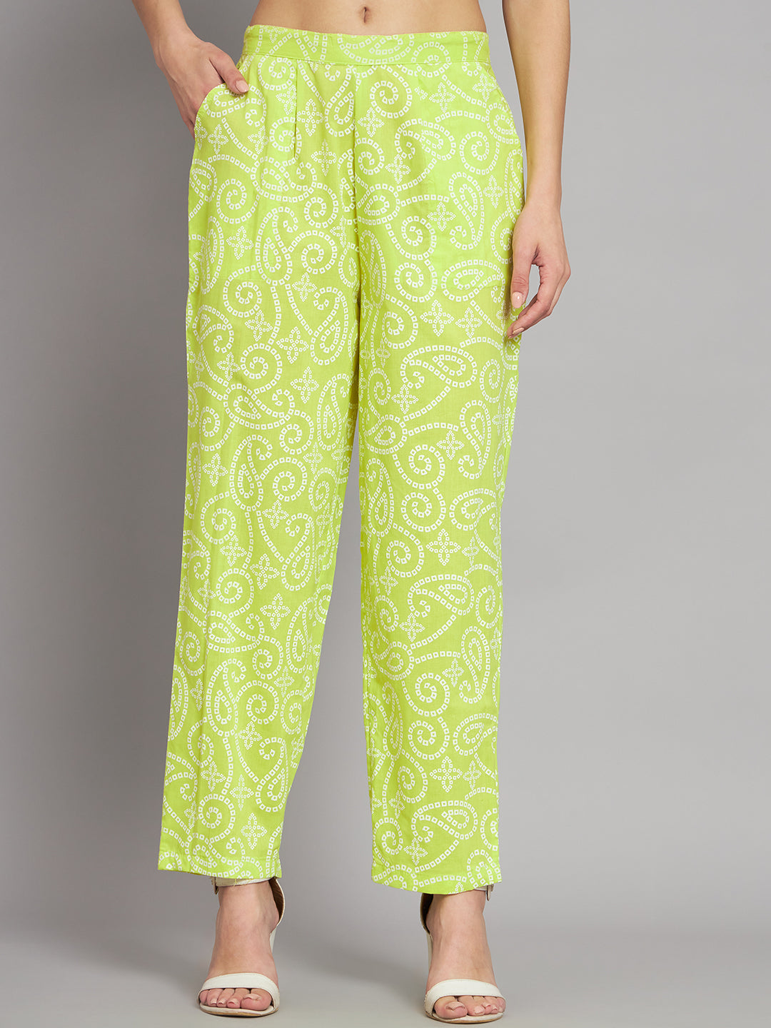 Women's Rayon Lemon A-Line Kurta Pant with Dupatta