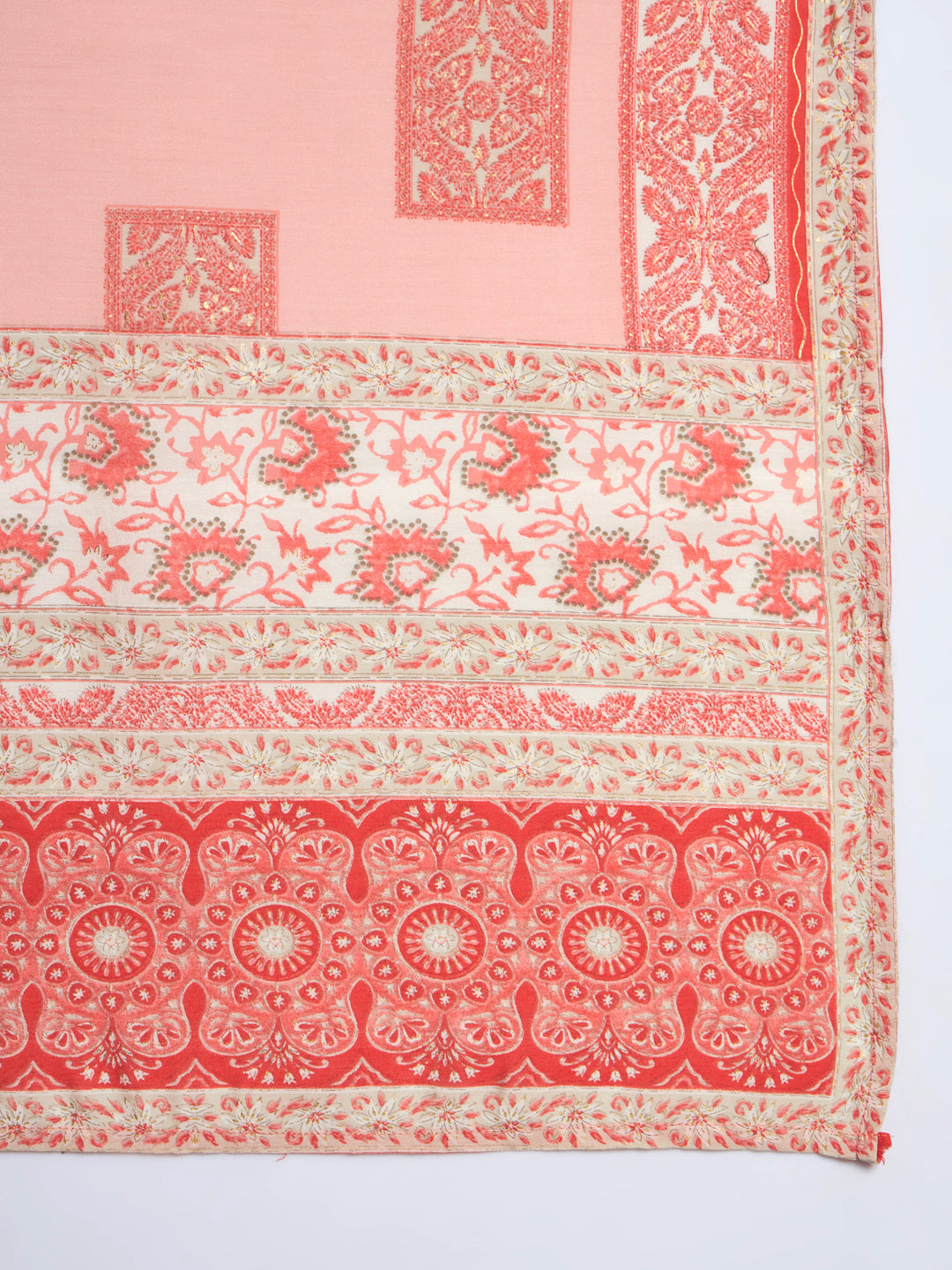 Women's Rayon White Alia Cut A-Line Kurta with Dupatta Set